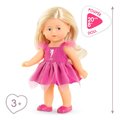 Bábika Rosy Fairy Set Mini Corolline Corolle blond vlasy a modré oči 3 doplnky 20 cm