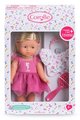 Bábika Rosy Fairy Set Mini Corolline Corolle blond vlasy a modré oči 3 doplnky 20 cm