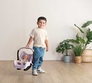Autosedačka s bezpečnostným pásom Seat Pink Maxi Cosi&Quinny Smoby pre 42 cm bábiku s úložným priestorom a nastaviteľnou rúčkou
