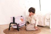 Postieľka s úložným priestorom Co Sleeping Bed Sandy Maxi Cosi&Quinny Smoby pre 38 cm bábiku 4 výškové úrovne