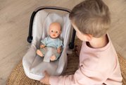 Autosedačka s bezpečnostným pásom Seat Sandy Maxi Cosi&Quinny Smoby pre 42 cm bábiku s úložným priestorom a nastaviteľnou rúčkou
