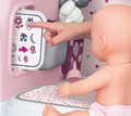 Zdravotnícky a prebaľovací pult Violette Baby Care Center Smoby s elektronickým displejom a 30 cm bábika s 25 doplnkami 68 cm výška