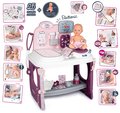 Zdravotnícky a prebaľovací pult Violette Baby Care Center Smoby s elektronickým displejom a 30 cm bábika s 25 doplnkami 68 cm výška