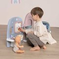 Domček pre bábiku s 5 hernými zónami Baby Care Childcare Center Smoby skladací a prenosný so 6 doplnkami