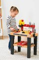 Pracovný stolík Big Workbench Mecanics Écoiffier s kufríkom a vŕtačkou 29 doplnkov od 18 mes