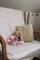 Plyšový zajačik Beige Bunny Copain Calin Histoire d’ Ours béžový 40 cm v darčekovom balení od 0 mes