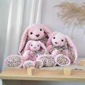 Plyšový zajac Bunny Pink Copain Calin Histoire d’ Ours v darčekovom balení ružový 40 cm od 0 mes