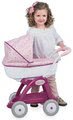 Hlboký kočík Violetta Petite Baby Nurse Smoby pre bábiky do 42 cm výška rúčky 55 cm od 18 mes