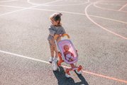 Kočík športový s otočnými kolieskami Pop Pushchair Soft Baby Nurse Smoby s textilným poťahom pre 42 cm bábiku výška rúčky 53 cm od 18 mes