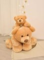 Plyšový medveď Gro’s Ours Honey Histoire d’ Ours hnedý 90 cm od 0 mes