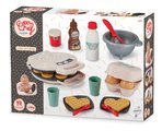 Vaflovač do kuchynky s prísadami 100% Chef Écoiffier s vaflami 19 doplnkov od 18 mes