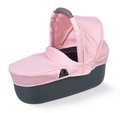 Kočík trojkombinácia Powder Pink 3in1 Maxi Cosi&Quinny Smoby hlboký a športový a prenosná postieľka pre 42 cm bábiku