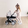 Kočík trojkombinácia Puschair Sandy Maxi Cosi&Quinny Smoby hlboký športový a prenosná postieľka pre 42 cm bábiku výška rúčka 64 cm