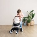 Kočík trojkombinácia Puschair Sandy Maxi Cosi&Quinny Smoby hlboký športový a prenosná postieľka pre 42 cm bábiku výška rúčka 64 cm