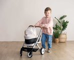 Kočík trojkombinácia Puschair Sandy Maxi Cosi&Quinny Smoby hlboký športový a prenosná postieľka pre 42 cm bábiku výška rúčka 64 cm