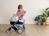 Kočík trojkombinácia Puschair Sandy Maxi Cosi&Quinny Smoby hlboký športový a prenosná postieľka pre 42 cm bábiku výška rúčka 64 cm