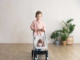 Kočík trojkombinácia Puschair Sandy Maxi Cosi&Quinny Smoby hlboký športový a prenosná postieľka pre 42 cm bábiku výška rúčka 64 cm
