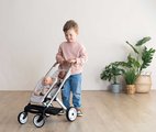 Kočík pre dvojičky s bezpečnostným pásom Twin Pushchair Sandy Maxi Cosi&Quinny Smoby pre 42 cm bábiku s 64 cm ergonomickou rúčkou