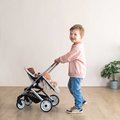 Kočík pre dvojičky s bezpečnostným pásom Twin Pushchair Sandy Maxi Cosi&Quinny Smoby pre 42 cm bábiku s 64 cm ergonomickou rúčkou