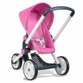 Kočík pre bábiku Maxi Cosi & Quinny Jogger Smoby športový polohovateľný ružový