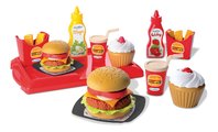 Set hamburgerov 100% Chef Écoiffier s 25 doplnkami od 18 mes