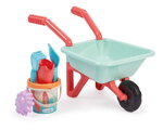 Fúrik s vedro setom Garnished Wheelbarrow Écoiffier s krhlou a formičkou 5 doplnkov od 18 mes