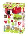 Hriankovač s kávovarom a vaflovačom 100% Chef Écoiffier bodkovaný s 33 doplnkami od 12 mes