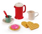 Potraviny s riadíkom do kuchynky 100% Chef Écoiffier s jedlom ovocím a zeleninou 100 dielový set od 18 mes
