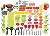 Potraviny s riadíkom do kuchynky 100% Chef Écoiffier s jedlom ovocím a zeleninou 100 dielový set od 18 mes