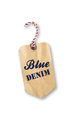 Plyšový zajačik Blue Denim-Charming Rabbit Kaloo 18 cm v darčekovom balení pre najmenších modrý