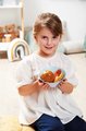 Jedálenská súprava v dóze Breakfast Box Vert Azur Écoiffier s jedlom 35 dielov od 18 mes