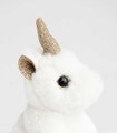 Plyšový jednorožec kľúčenka Gold Unicorn Key Ring Histoire d’ Ours bielo-zlatý 14 cm od 24 mes