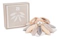 Plyšový zajačik na maznanie Bunny Brown Collector Doudou et Compagnie v darčekovom balení hnedý 28 cm od 0 mes