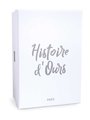 Plyšový medvedík Ours Charms White Histoire d’ Ours v darčekovom balení biely 24 cm od 0 mes