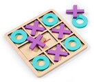 Drevená hra Piškvorky Tic Tac Toe Game Eichhorn 11 dielov