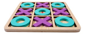 Drevená hra Piškvorky Tic Tac Toe Game Eichhorn 11 dielov