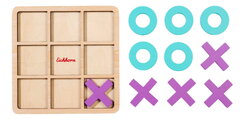 Drevená hra Piškvorky Tic Tac Toe Game Eichhorn 11 dielov