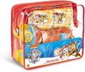 Korčule 4-kolieskové Paw Patrol Mondo s chráničmi na kolená a lakte veľkost 22-29