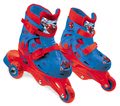 Kolieskové korčule inline 3-kolieskové Spiderman Mondo s dvojitou funkciou PVC kolieska 29-32 veľkosť