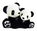 Plyšová panda So Chic Panda Histoire d’ Ours čierno-biela 17 cm od 0 mes