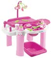 Prebaľovací stôl pre bábiky Nursery Écoiffier s kúpeľňou a jedálenským kútikom od 1 - 5 rokov