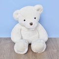 Plyšový medvedík Ours Titours White Histoire d’ Ours biely 50 cm od 0 mes