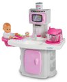 Kuchynské štúdio pre bábiku The Baby's Kitchen Écoiffier s varením a jedálenským kútikom od 18 mes