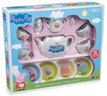 Peppa Pig porcelánový čajový set Smoby 12 kusový
