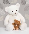 Plyšový medvěd Ours Titours White Histoire d’ Ours bílý 75 cm od 0 měsíců