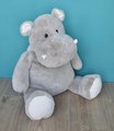 Plyšový hrošík Hippo Histoire d’ Ours sivý 48 cm od 0 mes