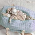 Plyšový medvedík na maznanie Bear Taupe Collector Doudou et Compagnie v darčekovom balení béžový 24 cm od 0 mes