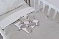 Plyšový medvedík na maznanie Bear Taupe Collector Doudou et Compagnie v darčekovom balení béžový 24 cm od 0 mes