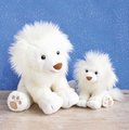 Plyšový snežný lev Snow Lion Histoire d’ Ours biely 28 cm od 0 mes