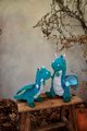 Plyšový dráčik Grégoire Dragon Histoire d’ Ours modrý 30 cm od 0 mes